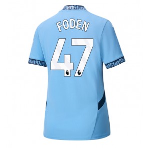 Billiga Manchester City Phil Foden #47 Hemmatröja Dam 2024-25 Kortärmad